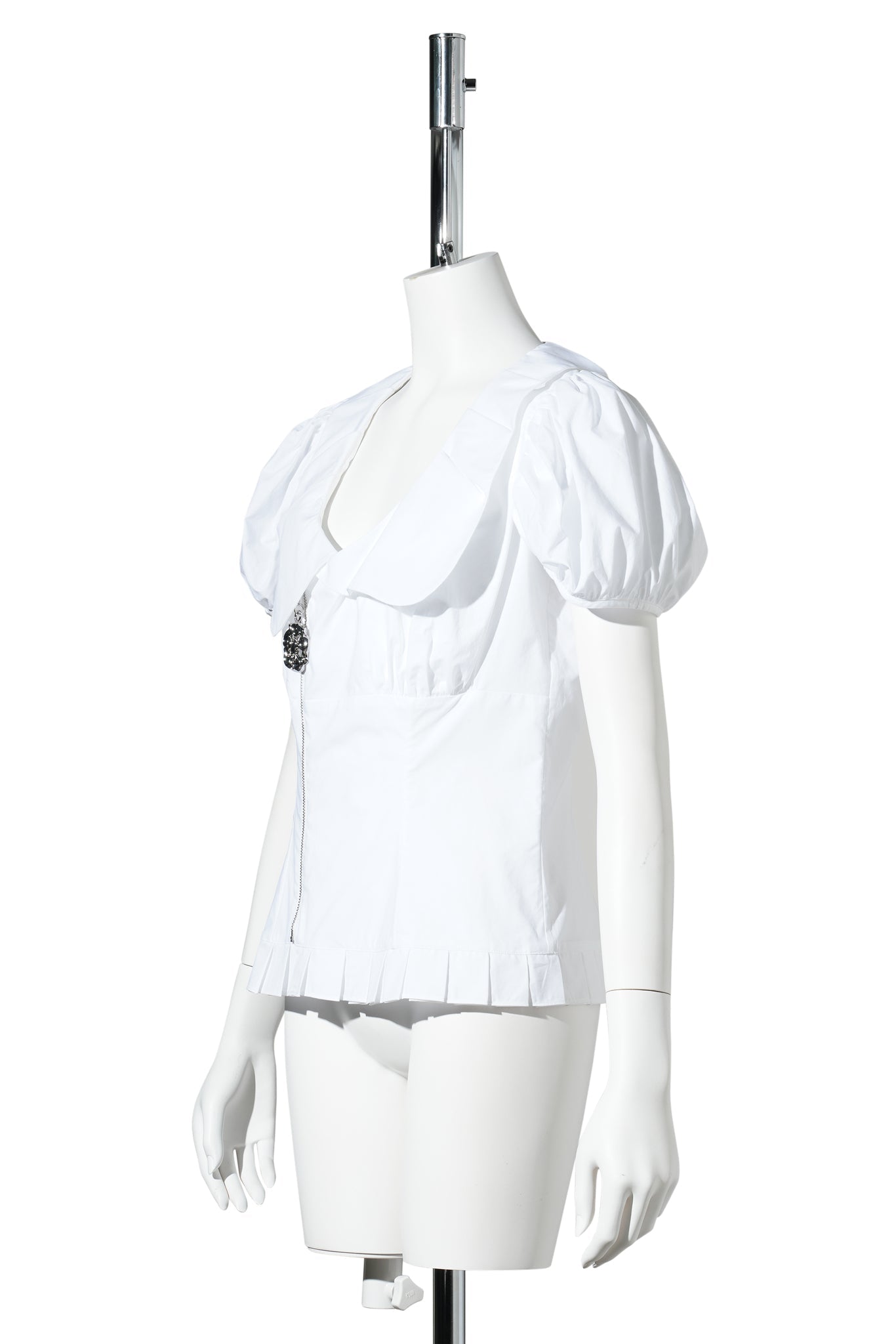 SPIKE WHITE BLOUSE / WHITE
