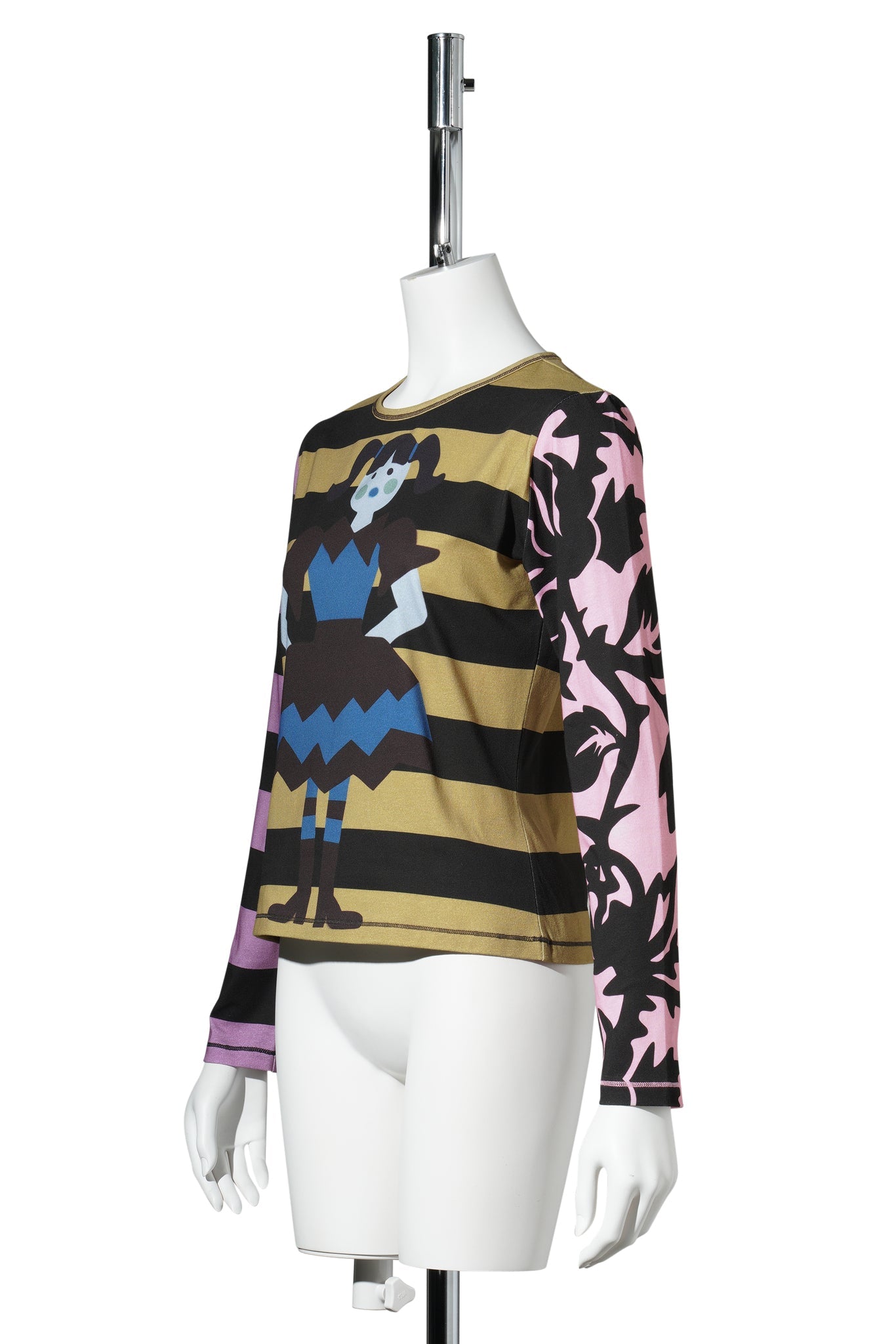 PIPPI FITTED JERSEY TOP / MULTI