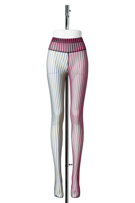 ALLSORTS STRIPE MESH LEGGINGS / MULTI