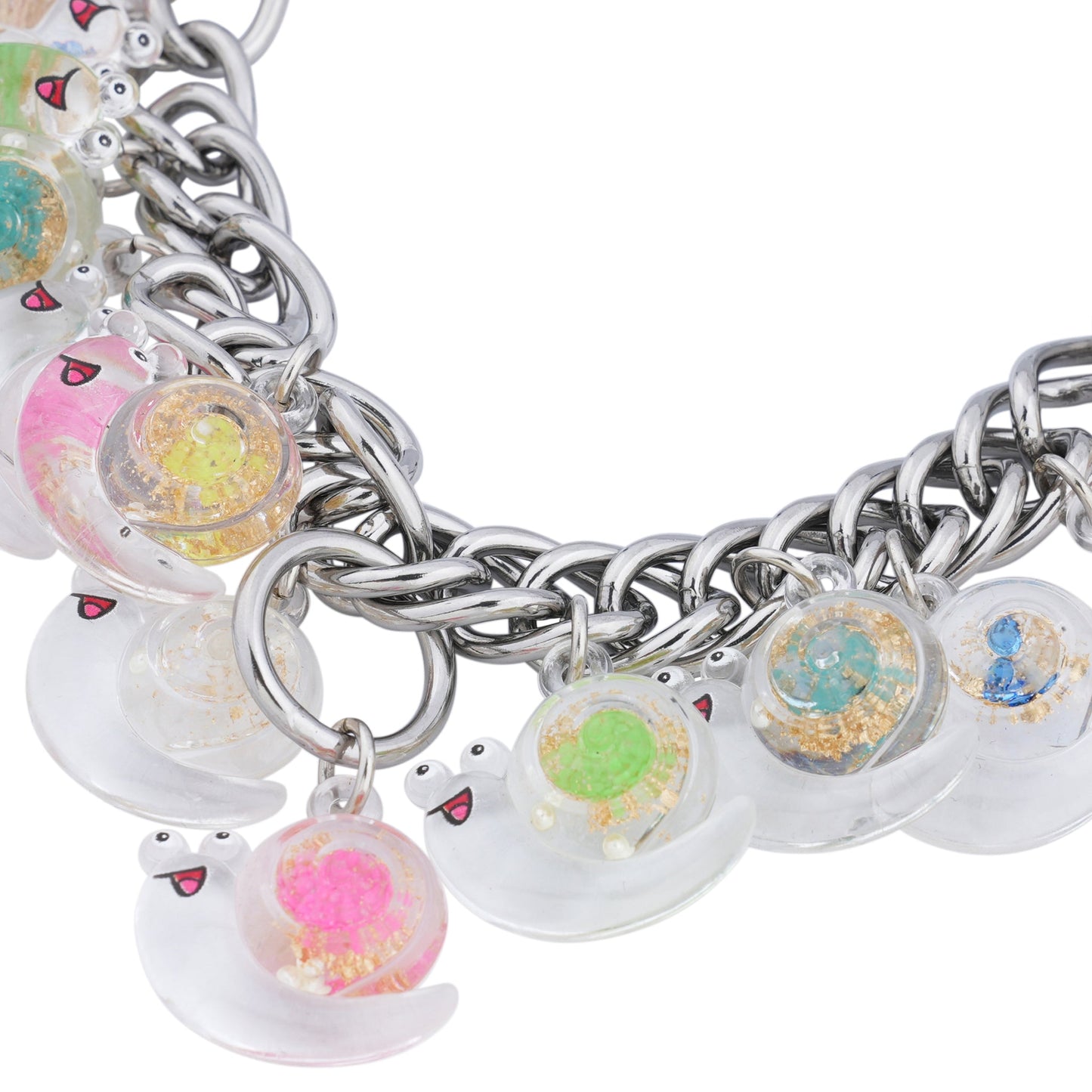 SNAILS CARABINER NECKLACE / MULTI