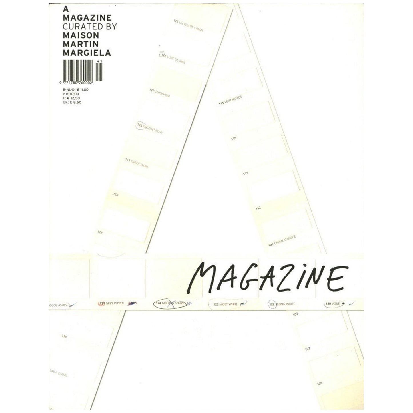 A MAGAZINE #1 CURATED BY MAISON MARTIN MARGIELA