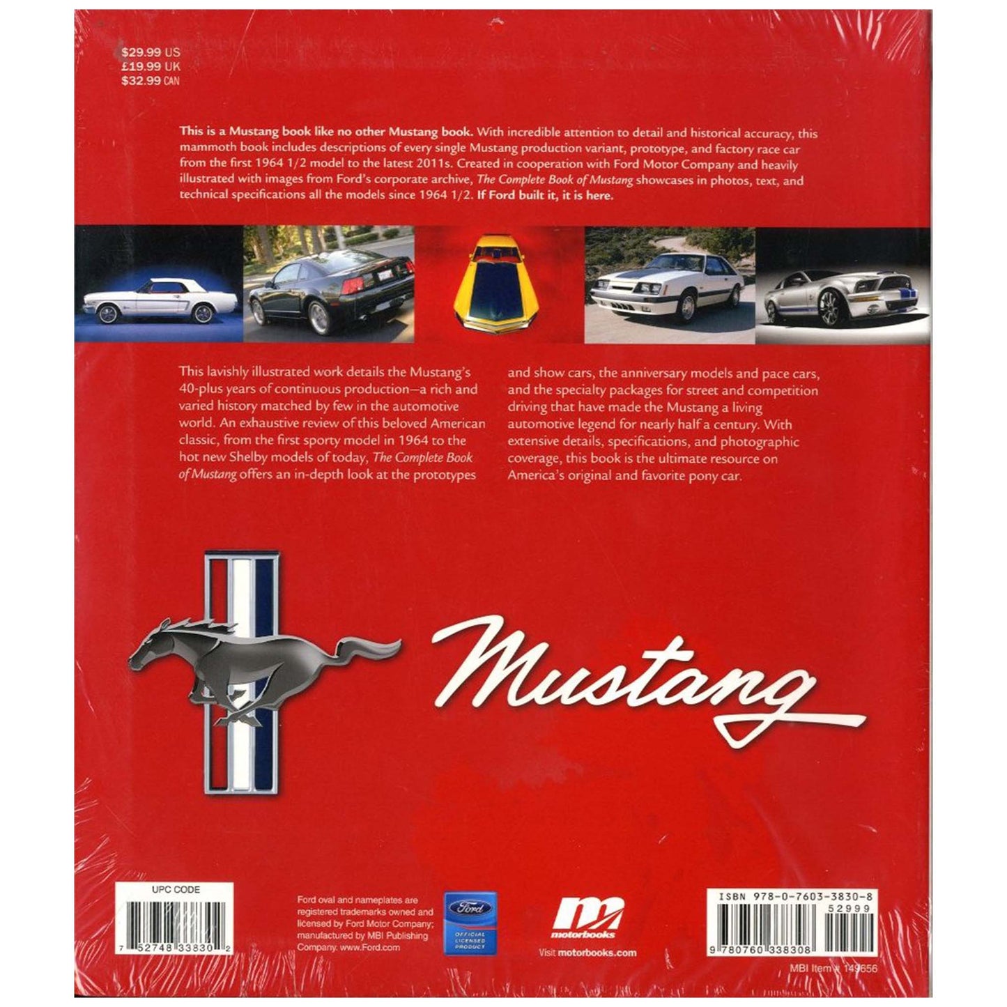 THE COMPLETE BOOK OF MUSTANG: EVERY MODEL SINCE 1964 1/2