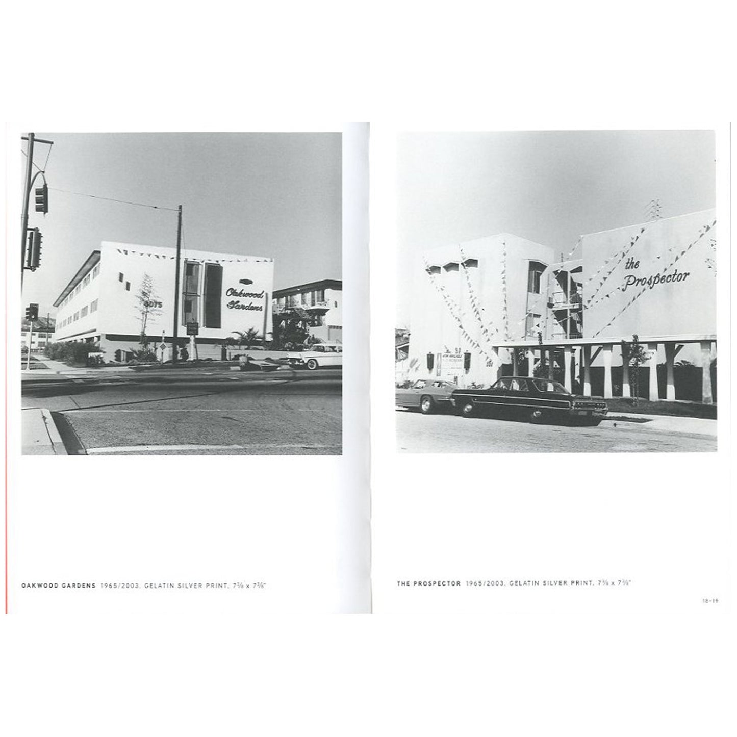 ED RUSCHA PHOTOGRAPHS: Seven Products　Twenty-Five Apartments, Three Palm Trees, Six Rooftops And One Aerial View