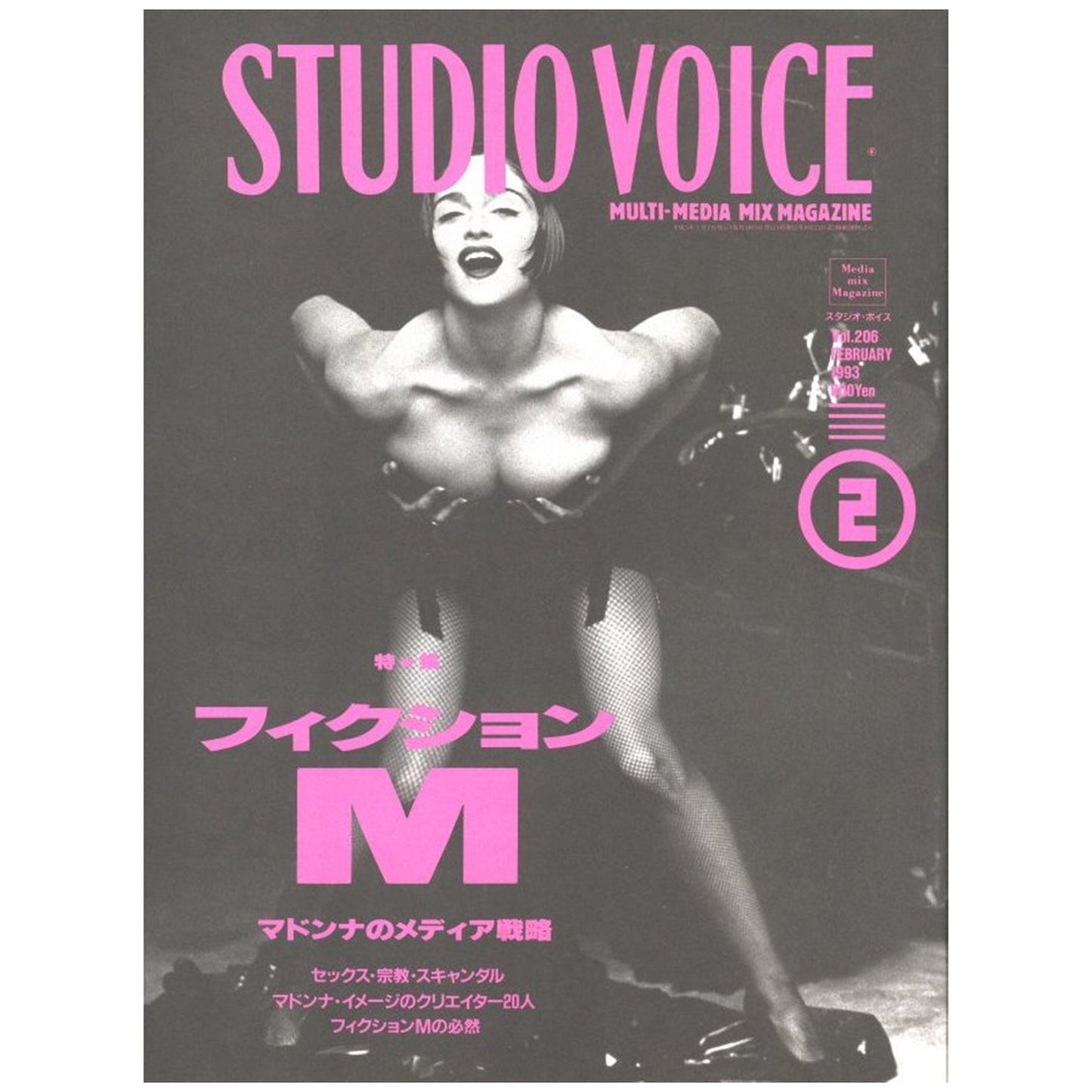 スタジオ・ボイス 1993 Feb Vol.206 特集：フィクションM
