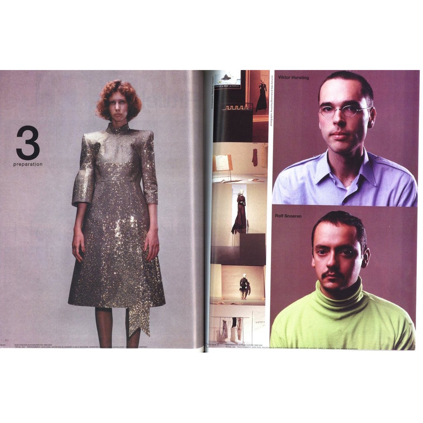 ABCDE-MAGAZINE:V&R VIKTOR & ROLF PAR VIKTOR ET ROLF PREMIERE DECENNIE