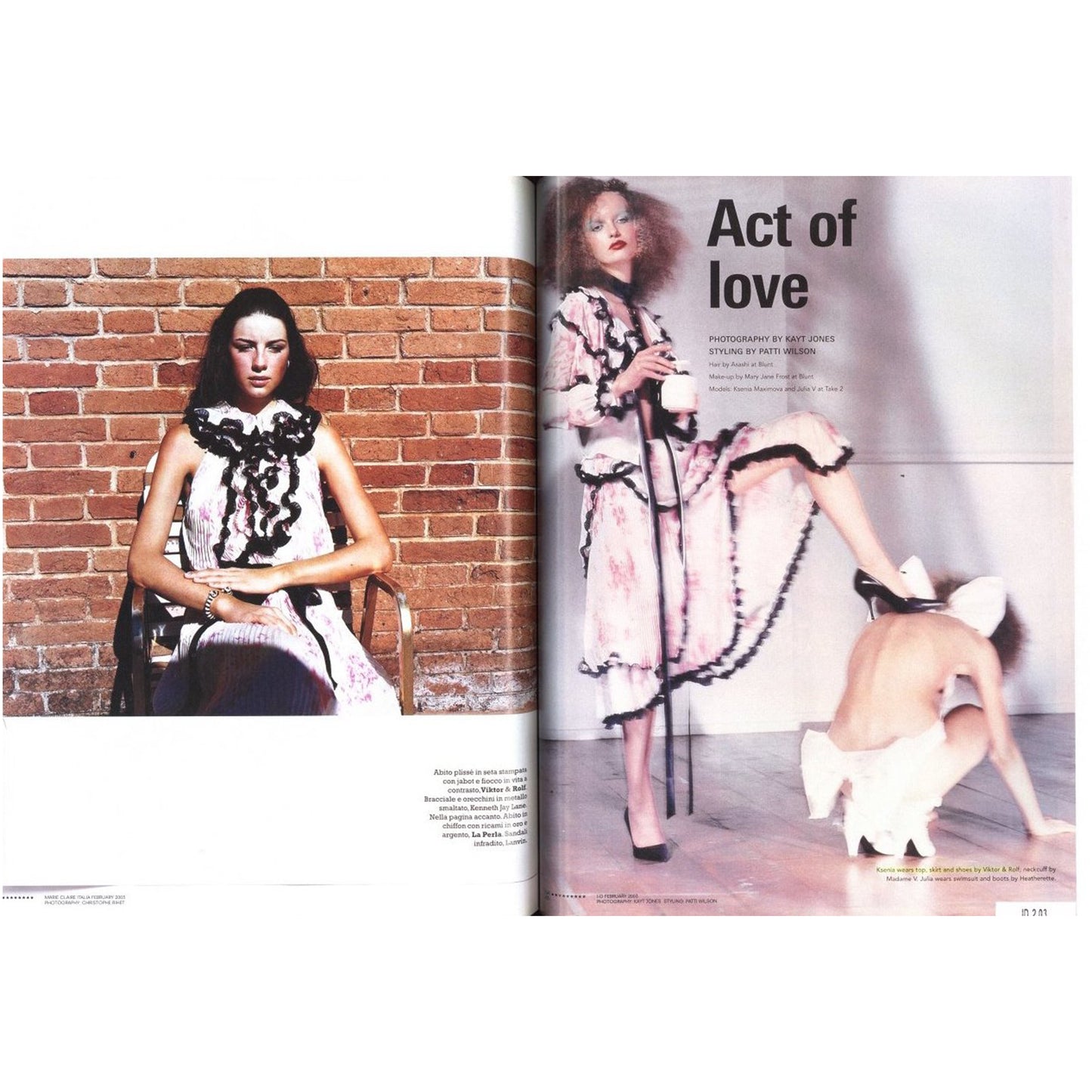 ABCDE-MAGAZINE:V&R VIKTOR & ROLF PAR VIKTOR ET ROLF PREMIERE DECENNIE