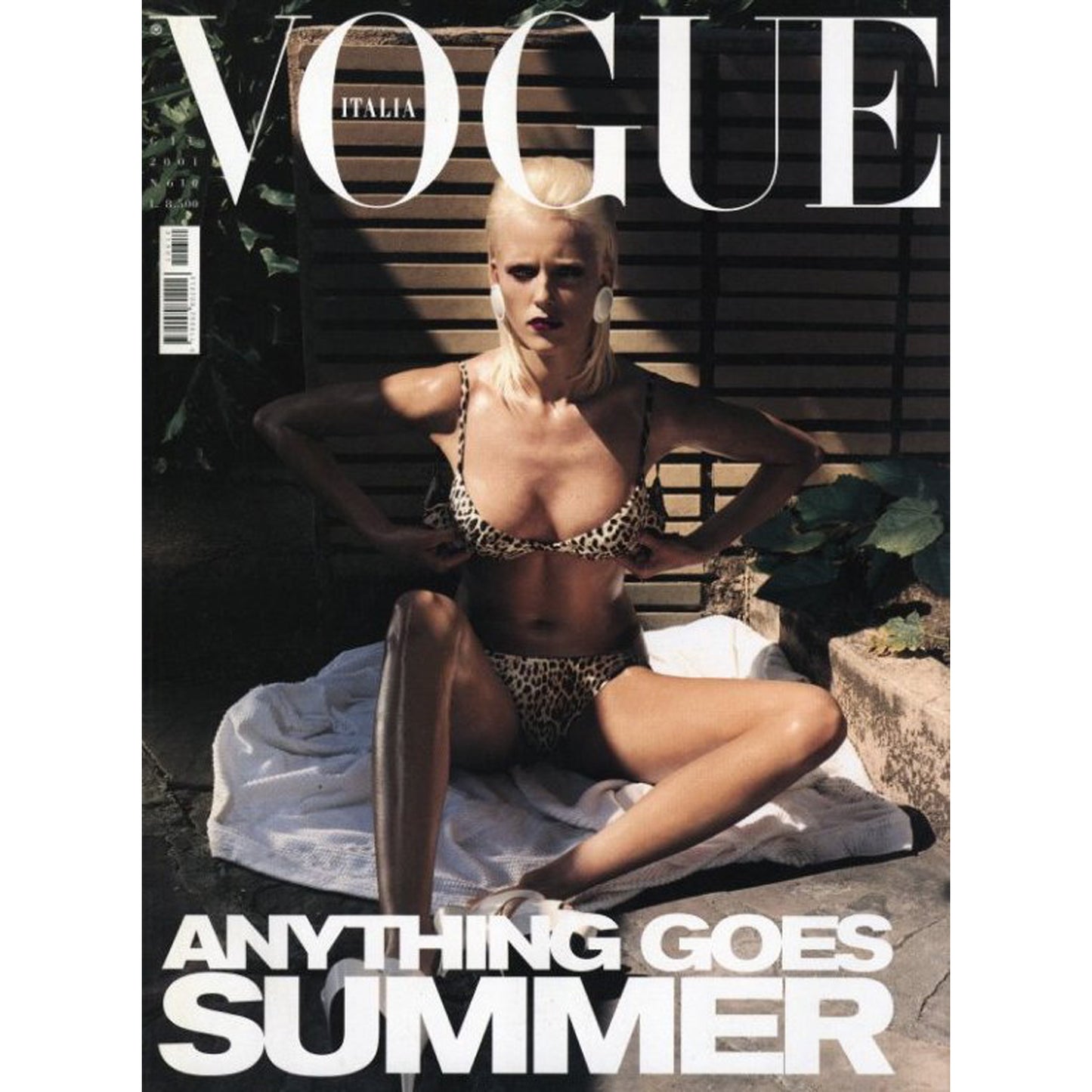 VOGUE  ITALIA June 6, 2001 N.610 ANYTHING GOES SUMMER
