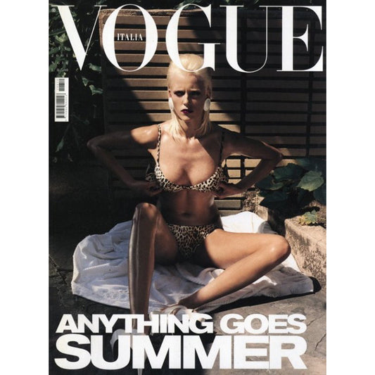 VOGUE  ITALIA June 6, 2001 N.610 ANYTHING GOES SUMMER