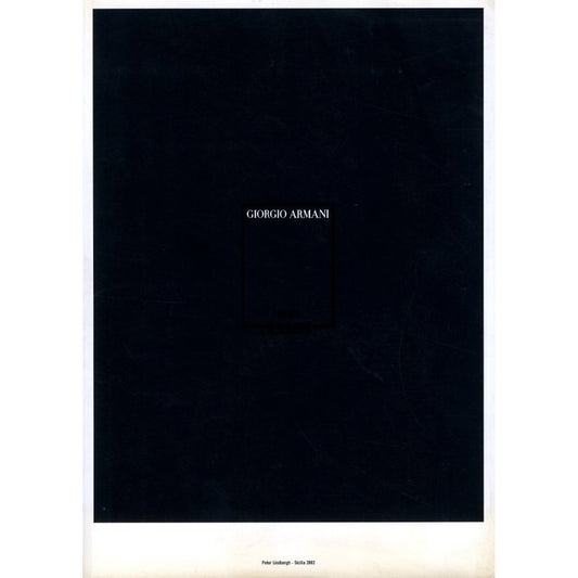 GIORGIO ARMANI Peter Lindberg 2002