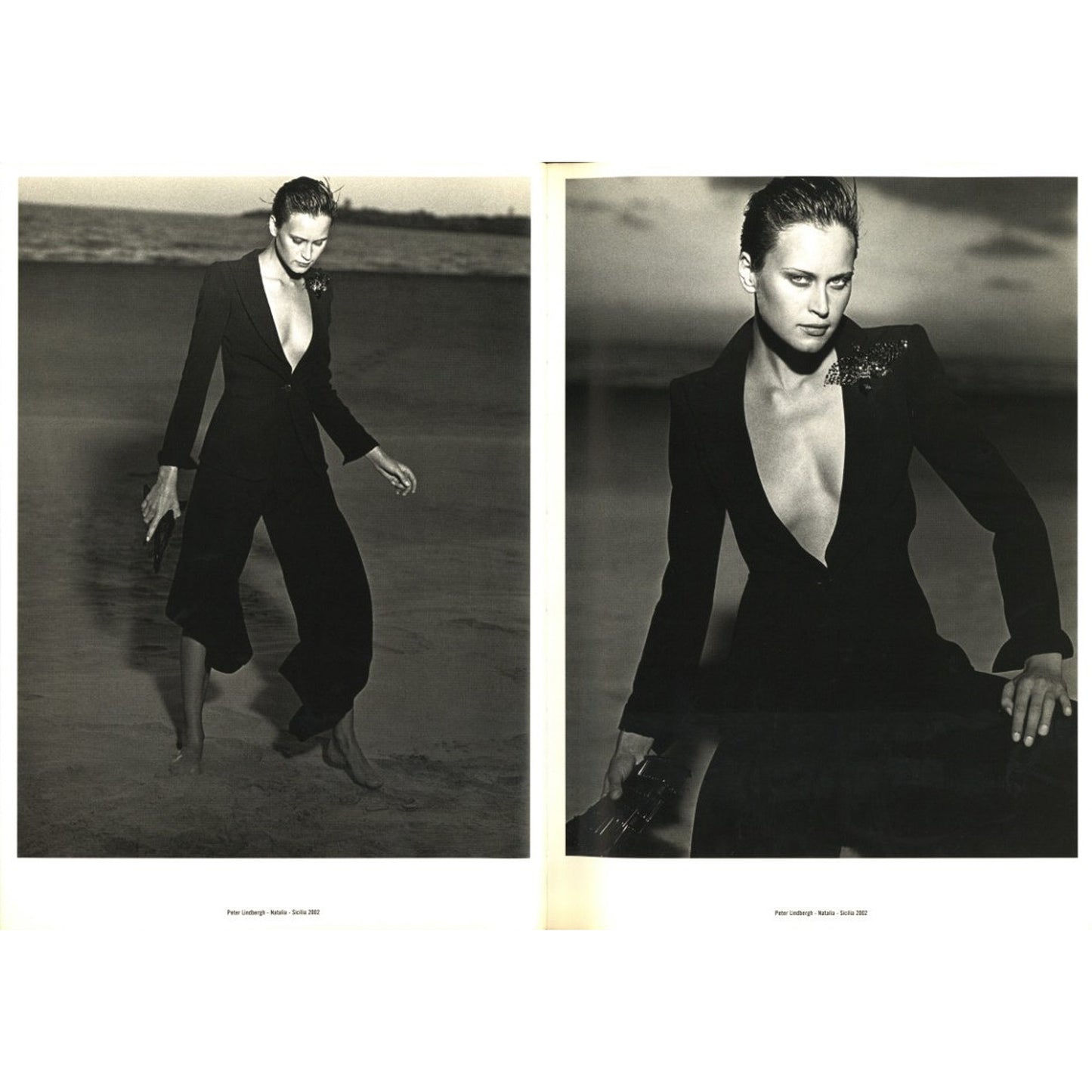 GIORGIO ARMANI Peter Lindberg 2002