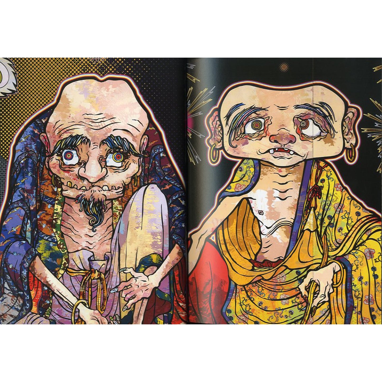 村上隆の五百羅漢図展