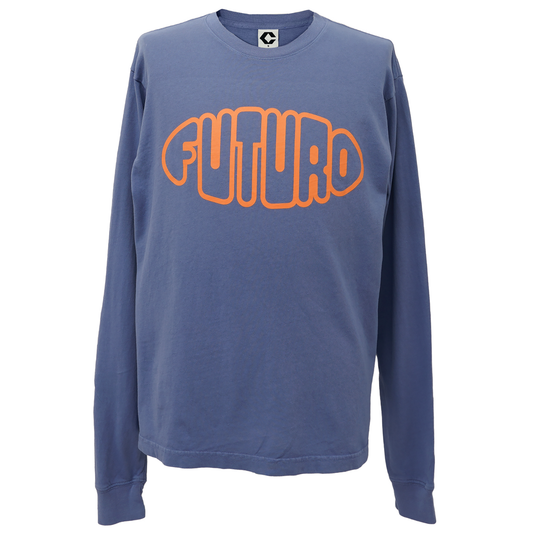 FUTURO LONGSLEEVE T-SHIRT / PERIWINKLE