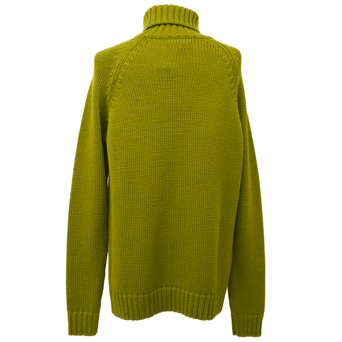 WOOL TUTLE NECK / GREEN