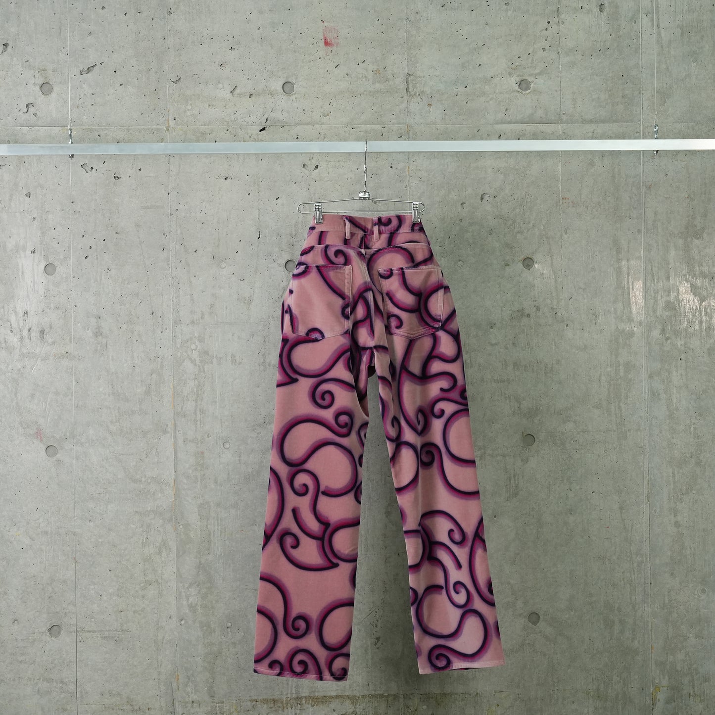 VELVET TWO-PIECES PANTS / ALLOVER