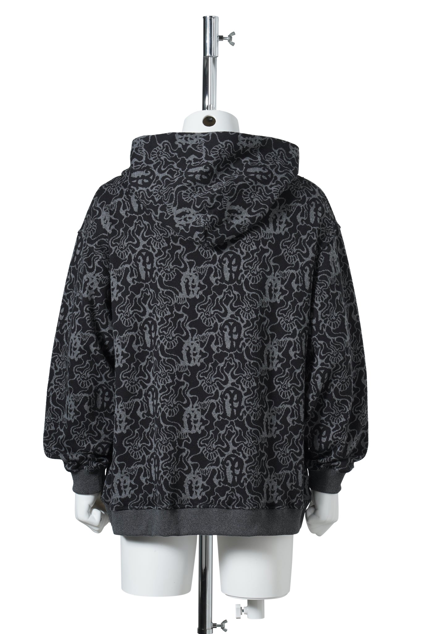 JACQUARD HOODIE / ALLOVER SPIRITS PANTHER
