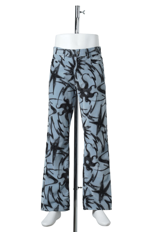 VELVET TWO-PIECES PANTS / ALLOVER