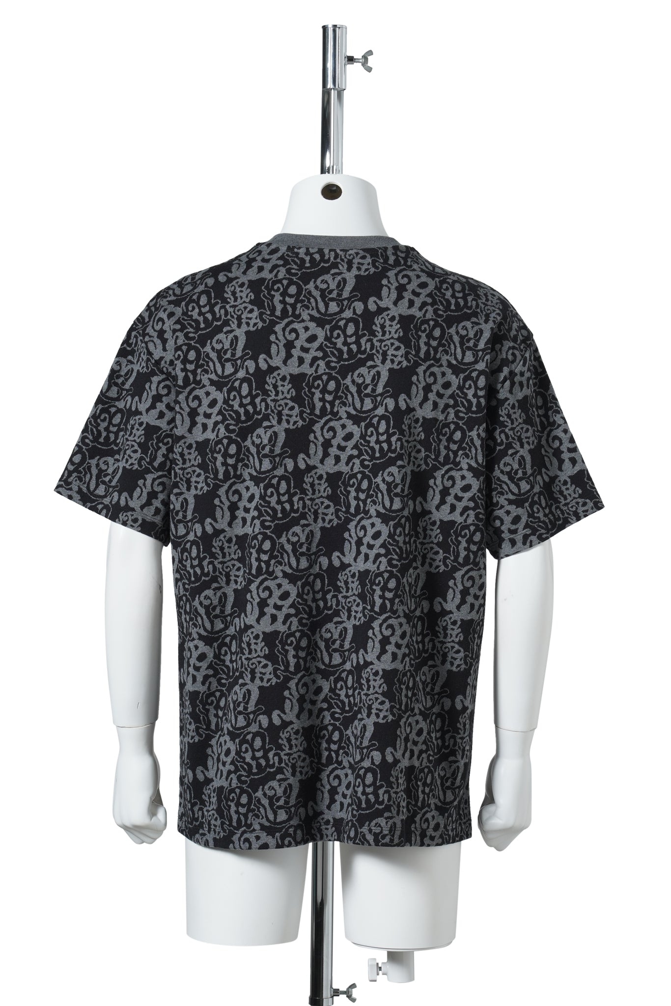 JACQUARD T-SHIRT / PANTHER MIDNIGHT BLACK