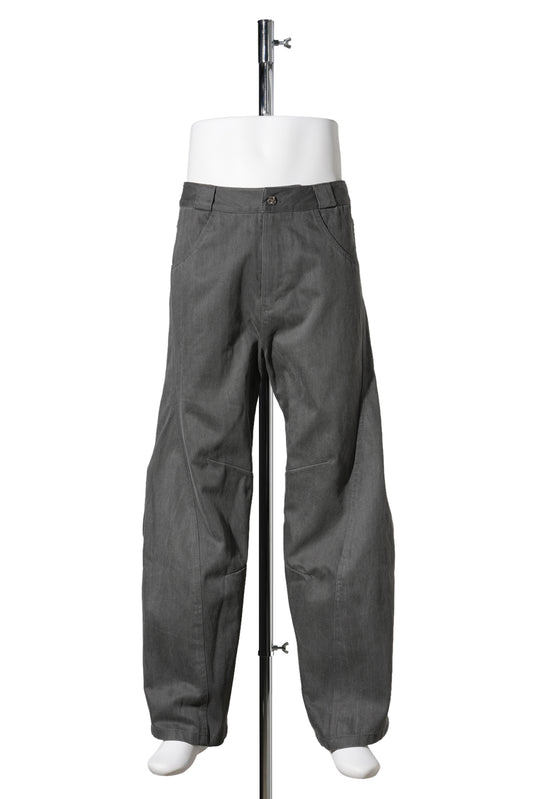 ENGINEERED DART TROUSERS / GREY