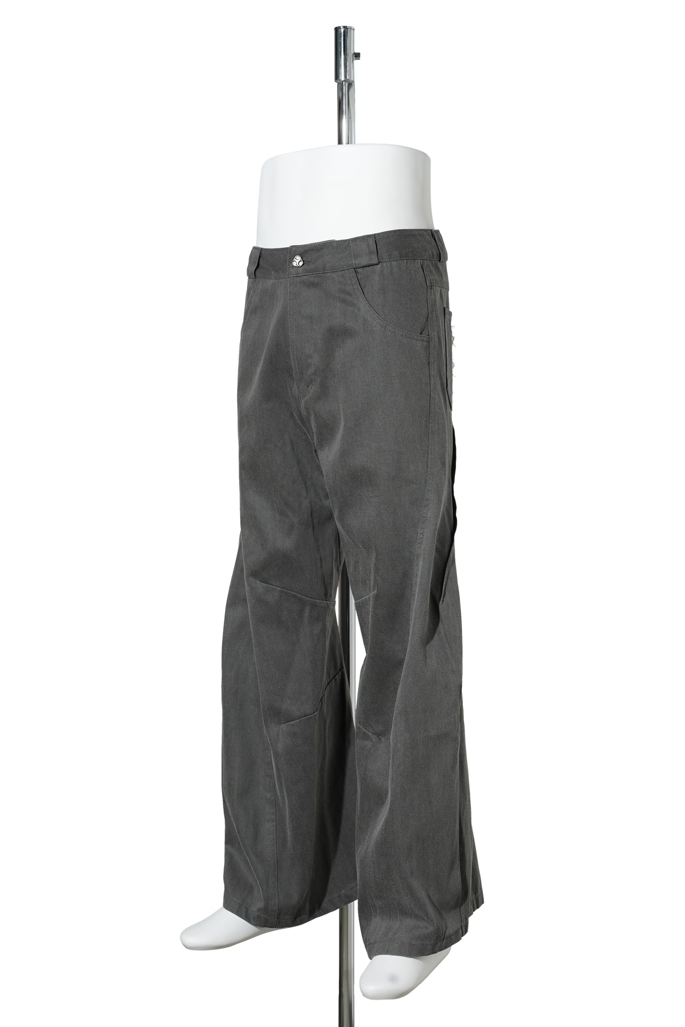 ENGINEERED DART TROUSERS / GREY