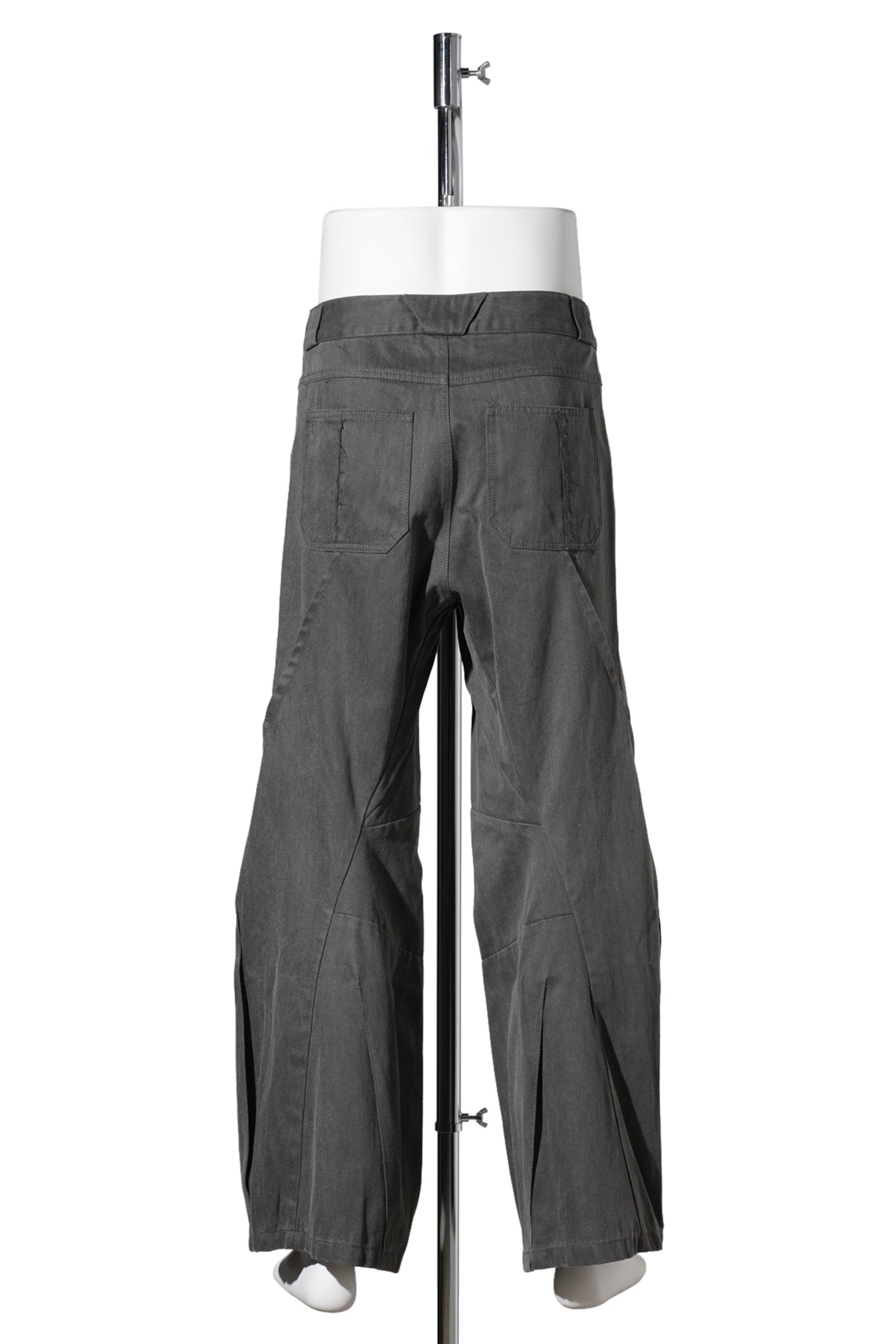 ENGINEERED DART TROUSERS / GREY