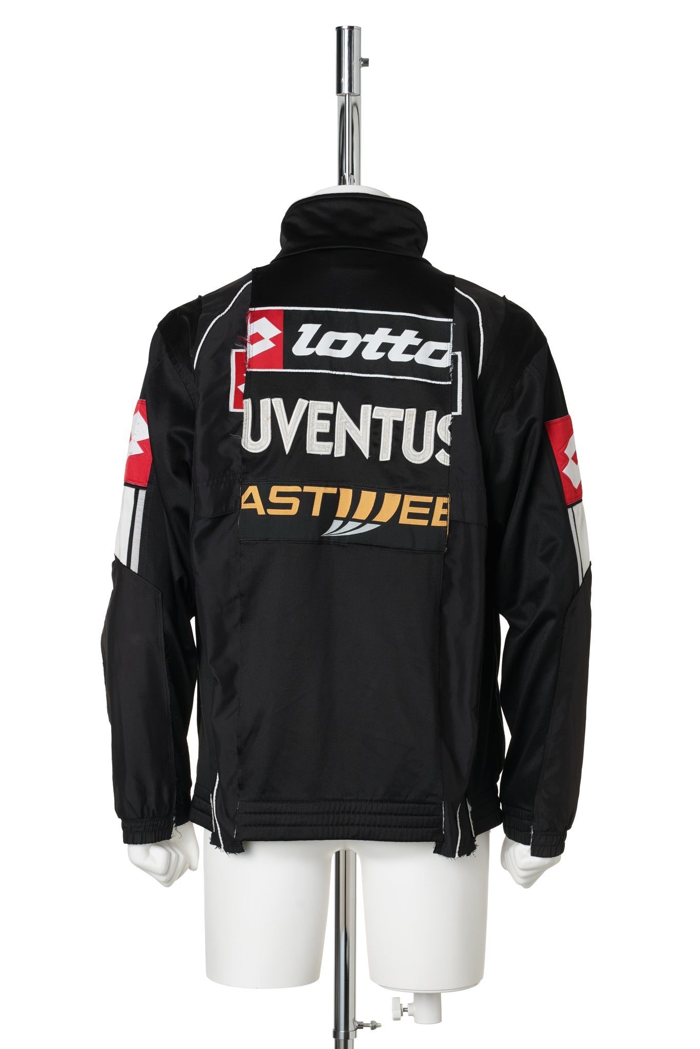 RECONSTRUCTED HYBRID VINTAGE TRACK JACKET(JUVENTUS) / MULTI COLOUR