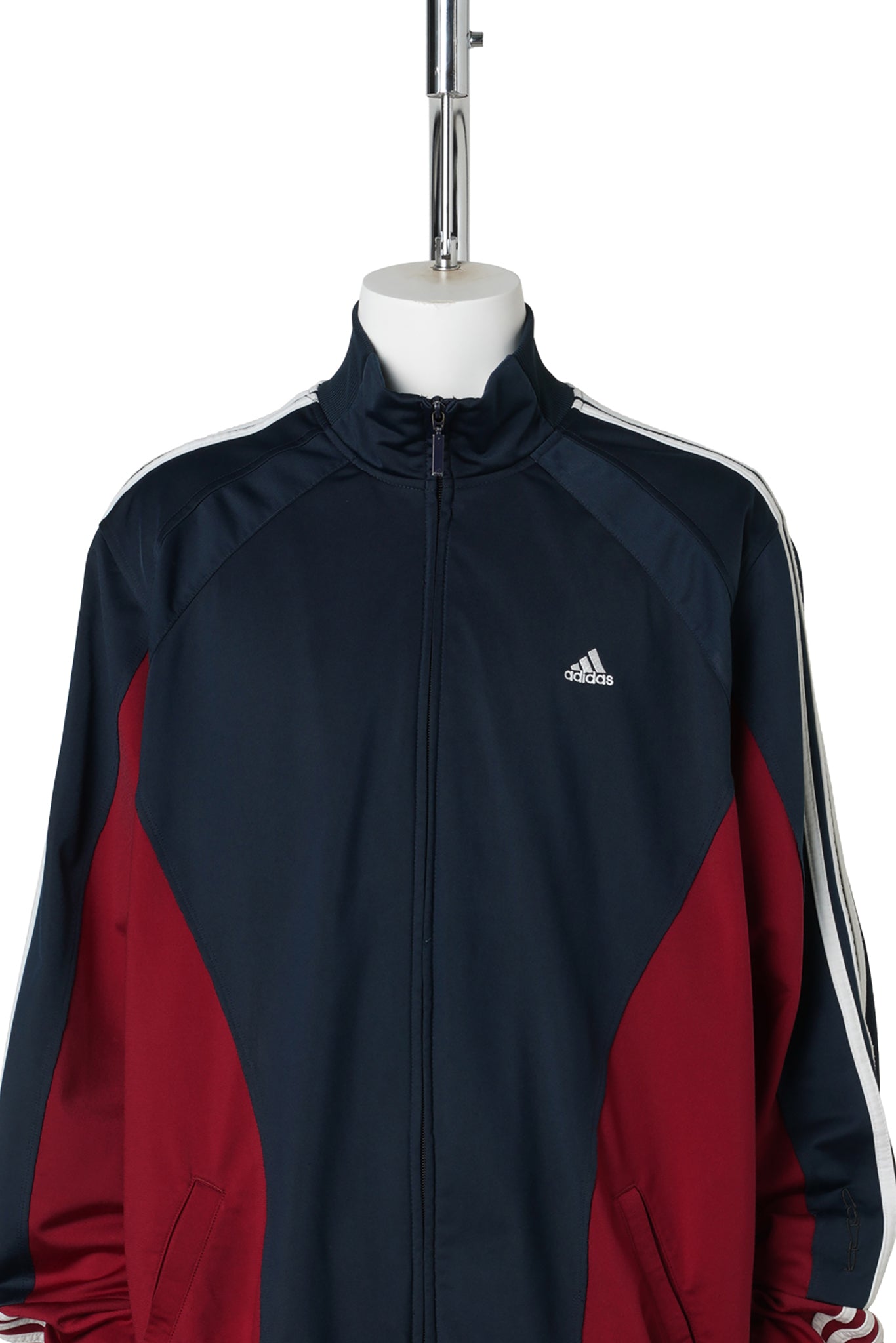 RECONSTRUCTED HYBRID VINTAGE TRACK JACKET (C) / MULTI COLOUR