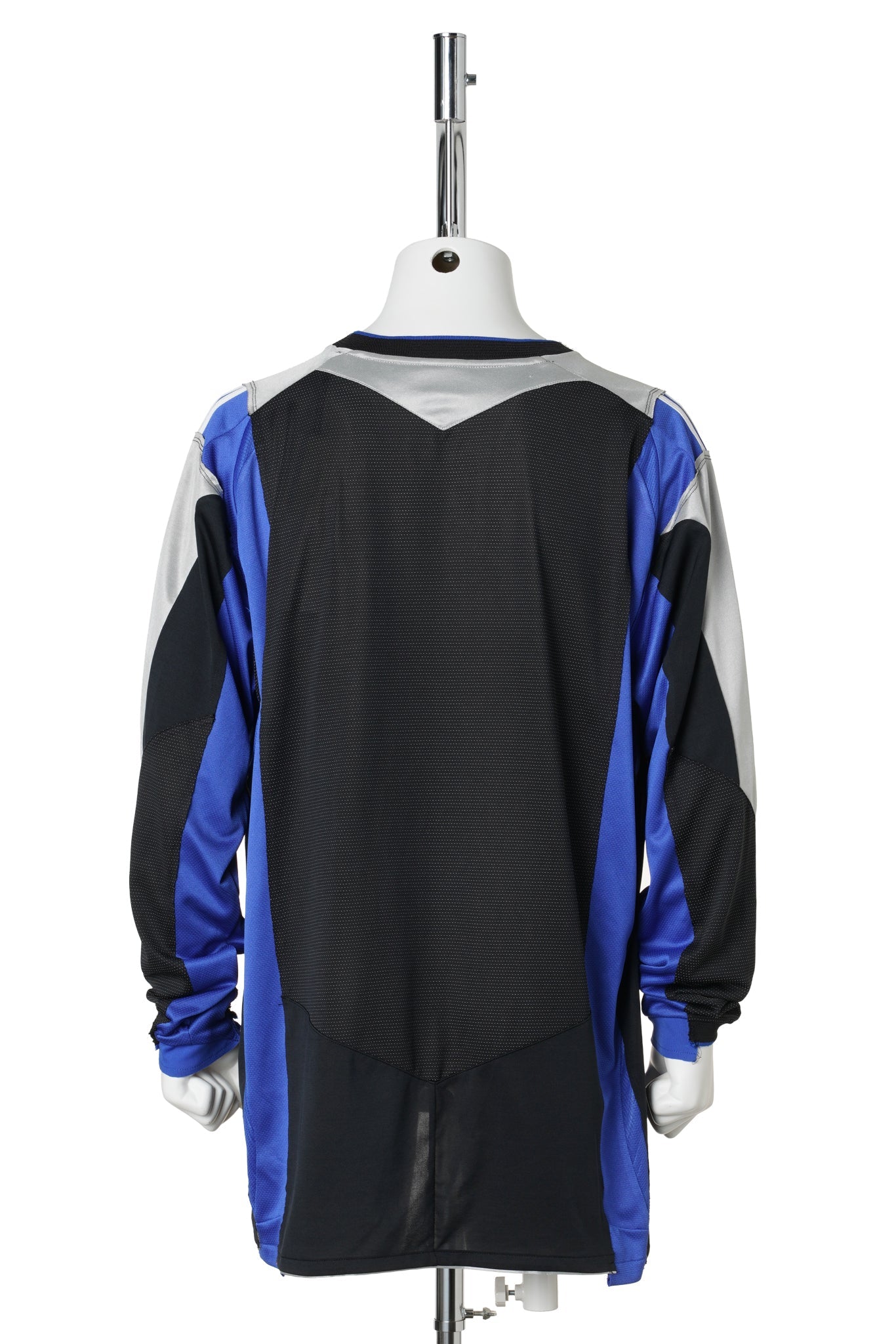 RECONSTRUCTED HYBRID VINTAGE LONGSLEEVEFOOTBALL JERSEY (CHELSEA 2002 and 2008) / MULTI COLOUR