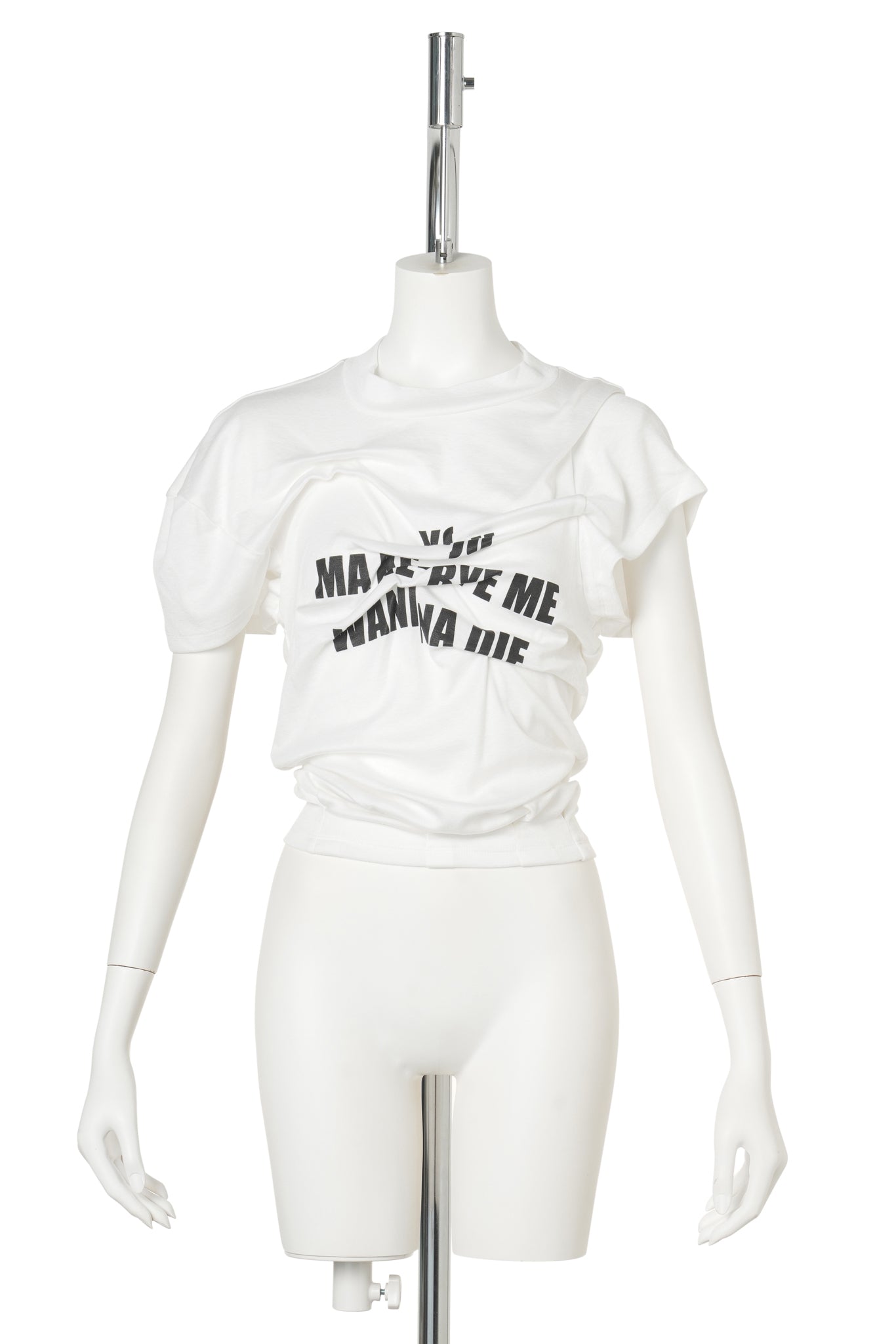 SHOUT TEE / WHITE