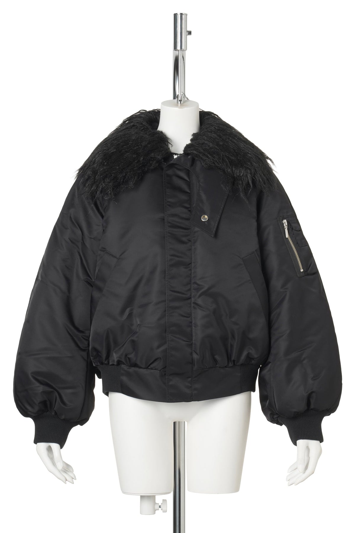STOM BOMBER JACKET / BLACK