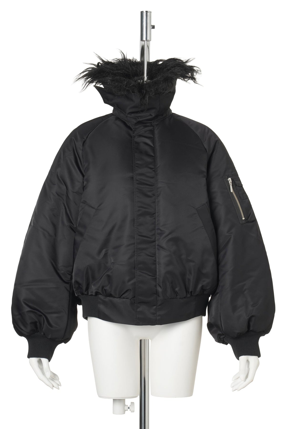 STOM BOMBER JACKET / BLACK