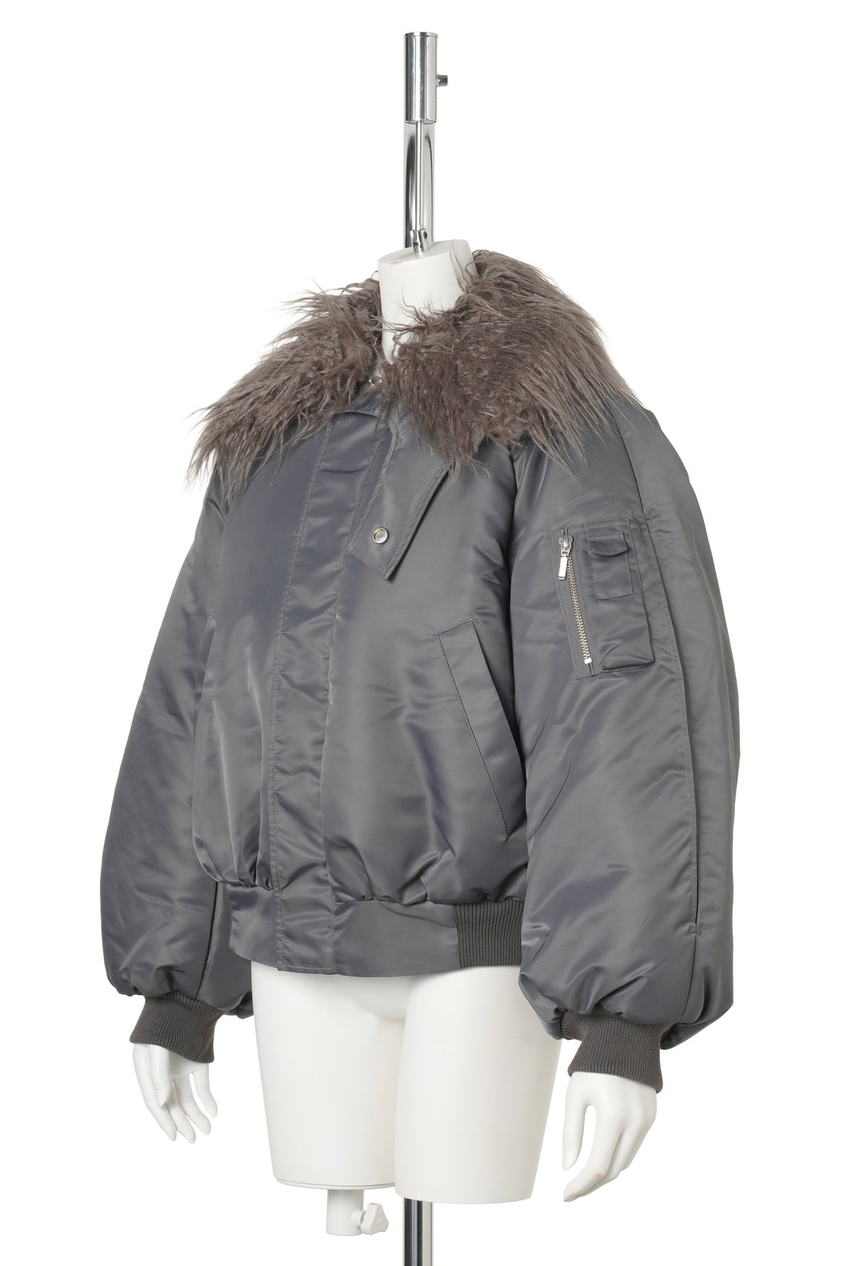 STOM BOMBER JACKET / GRAY