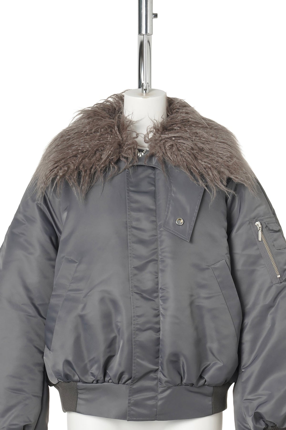 STOM BOMBER JACKET / GRAY