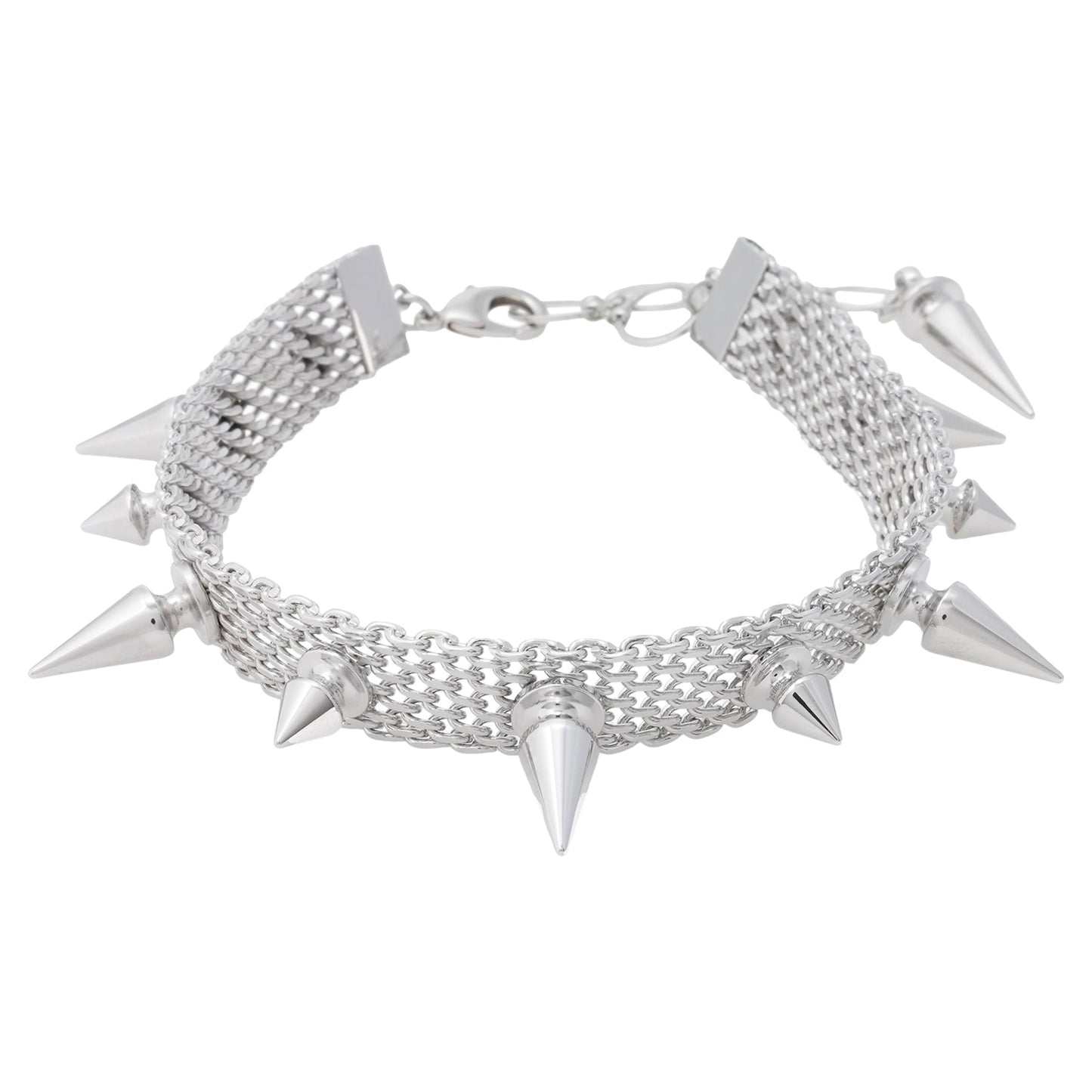 STUDS CHOKER / SILVER