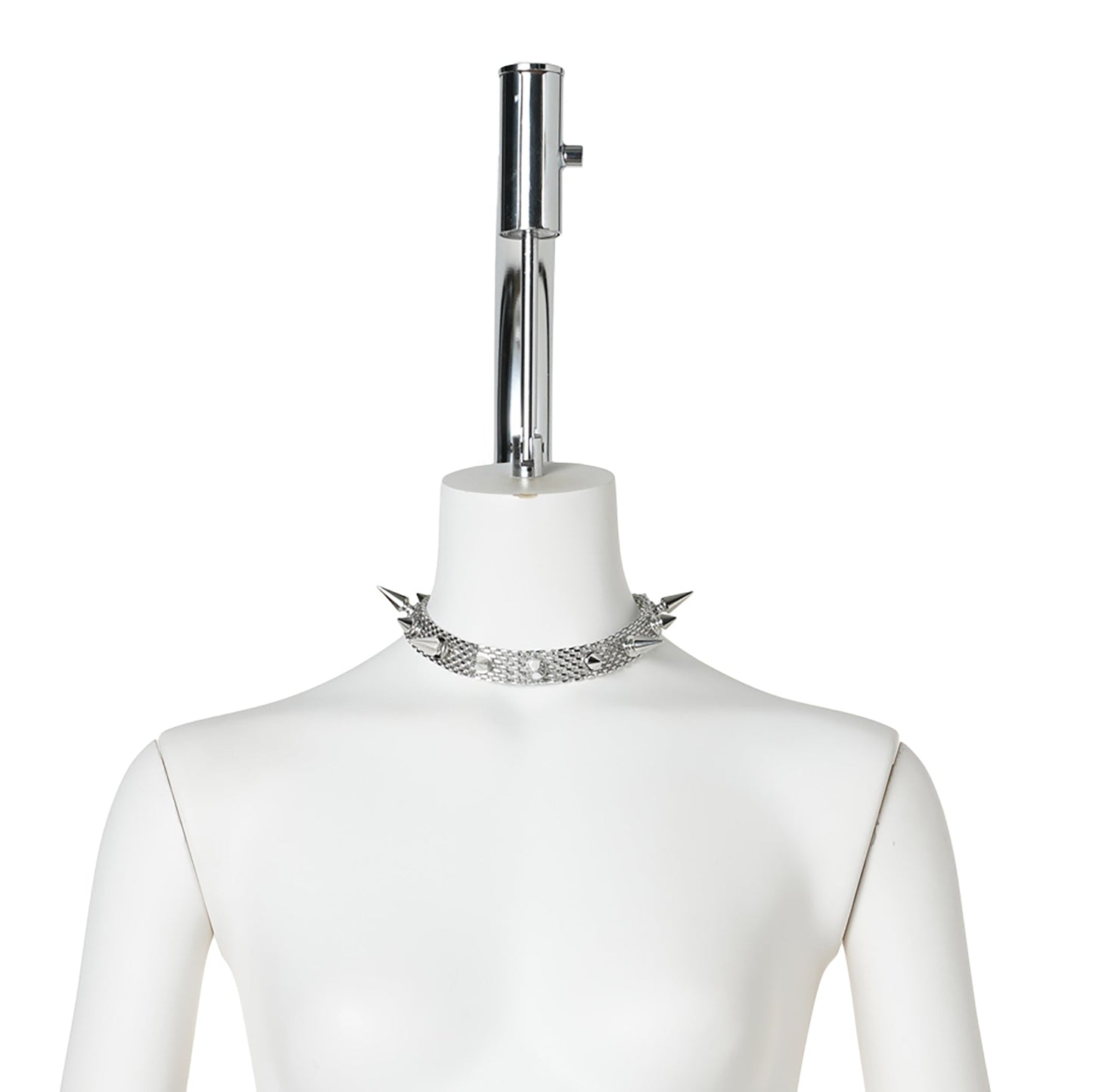 STUDS CHOKER / SILVER