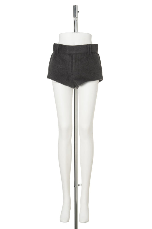 PANTS PANTS MOHAIR / CHARCOAL GRAY