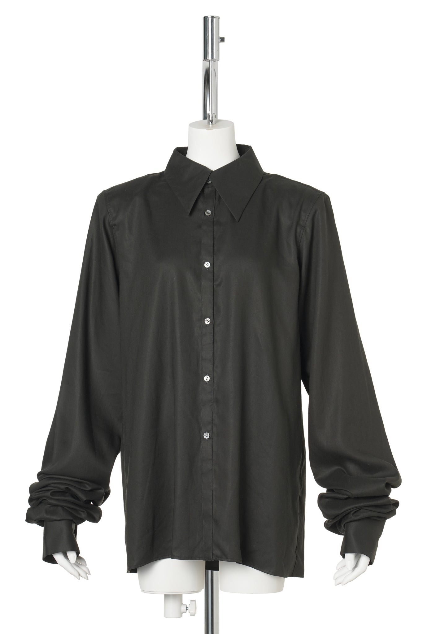 EXTENSION SLEEVE SHIRTS / CHARCOAL GRAY