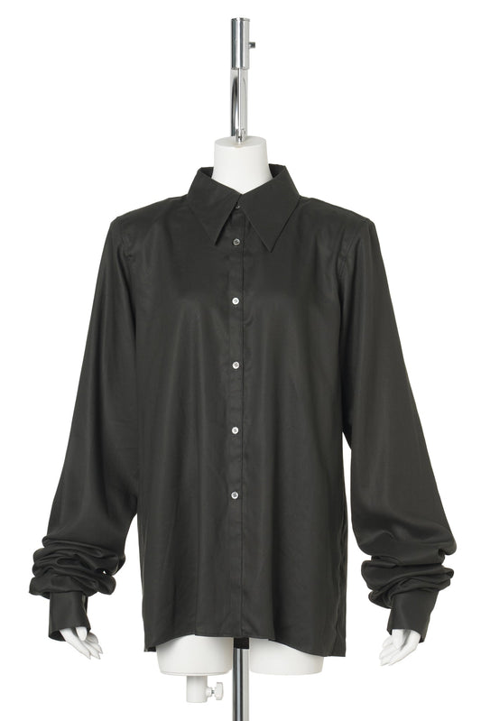 EXTENSION SLEEVE SHIRTS / CHARCOAL GRAY