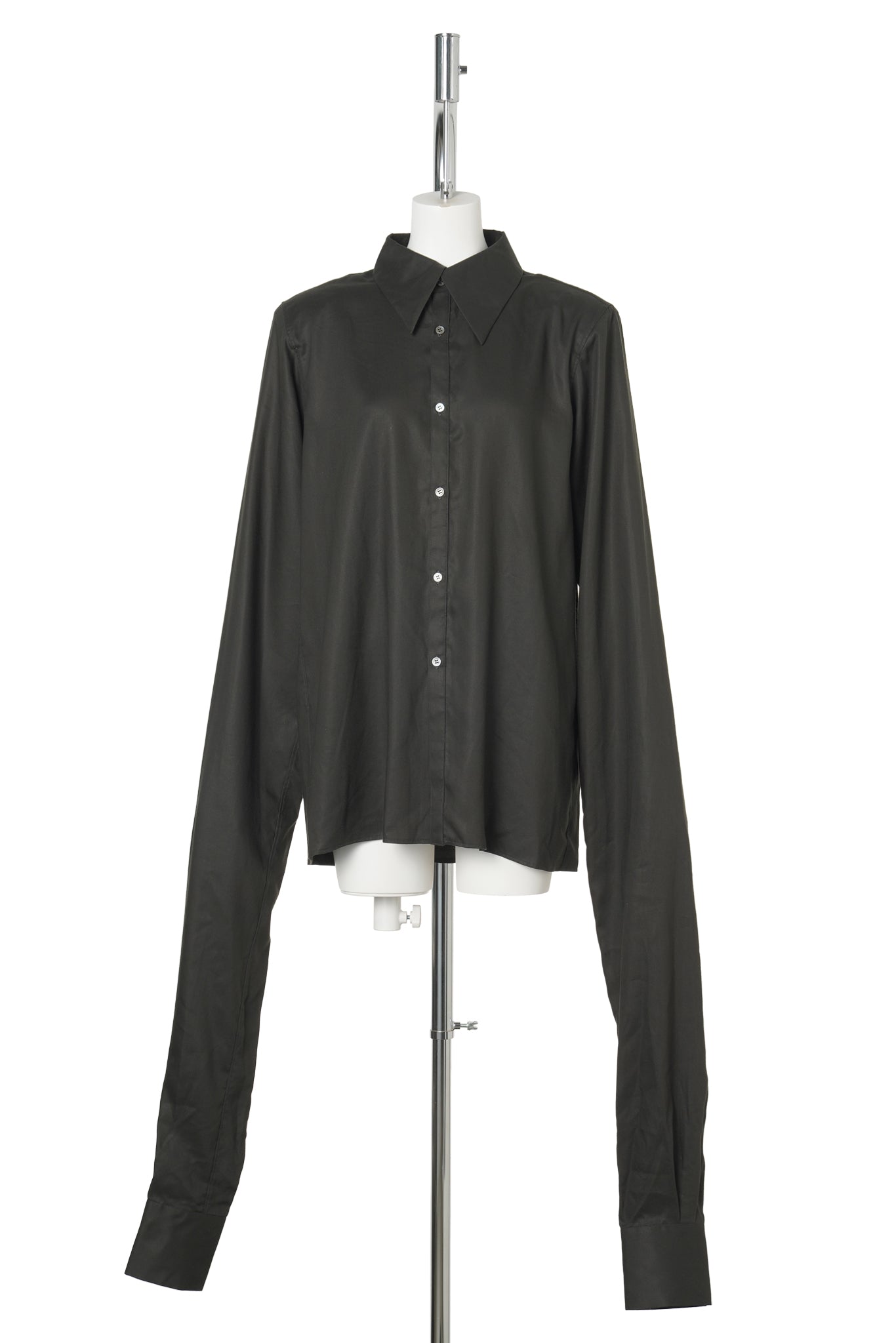 EXTENSION SLEEVE SHIRTS / CHARCOAL GRAY