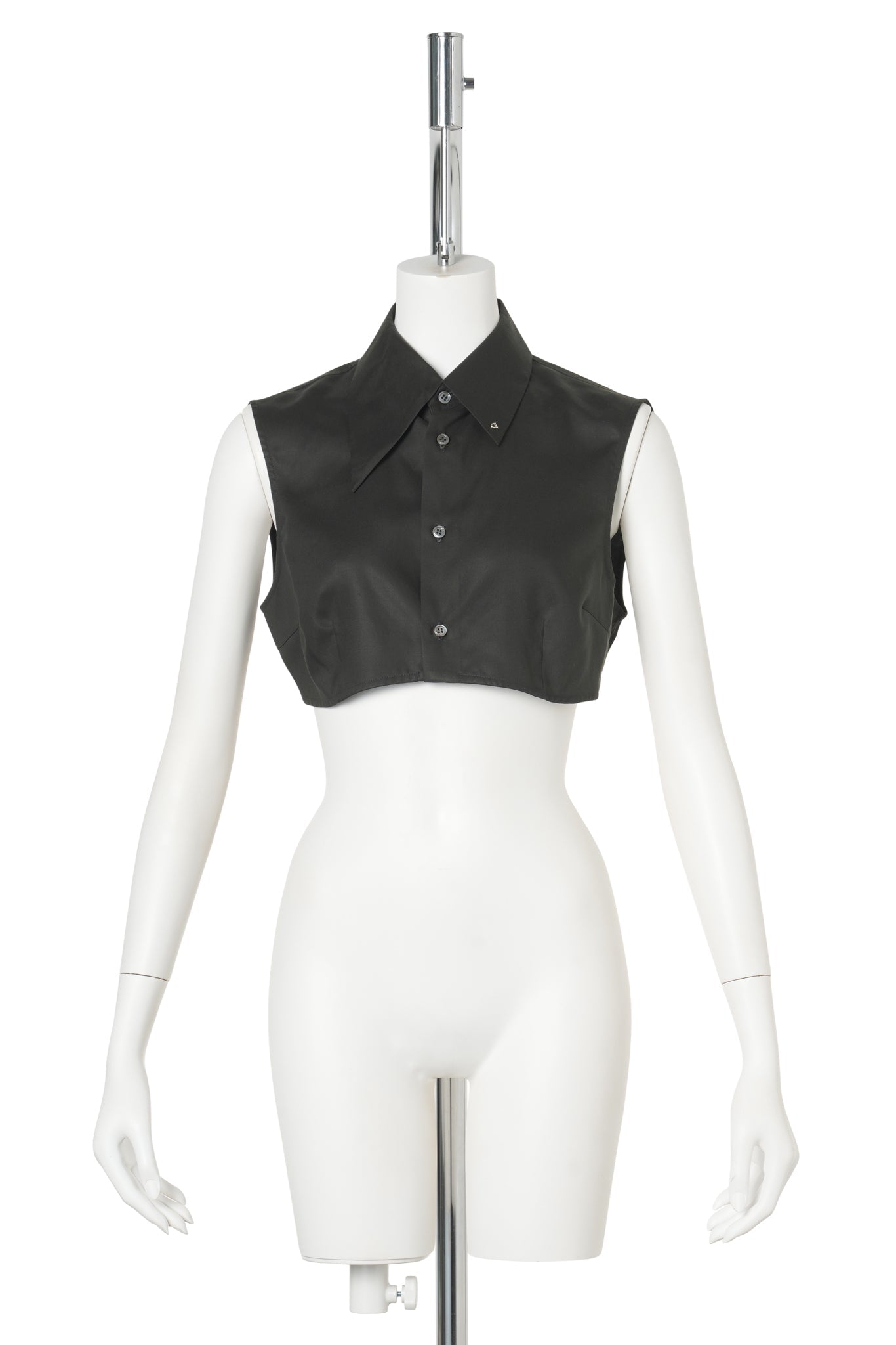 STIFF INNER COLLAR / CHARCOAL GRAY