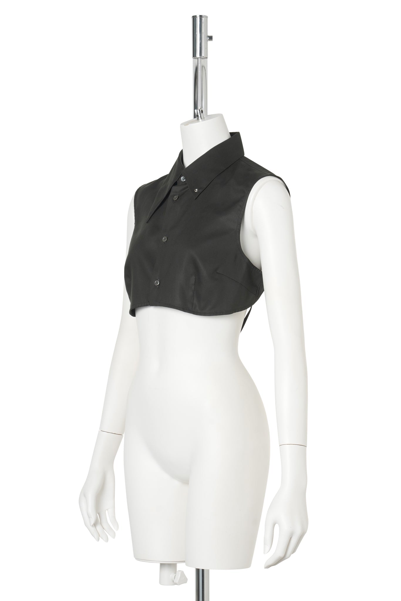 STIFF INNER COLLAR / CHARCOAL GRAY