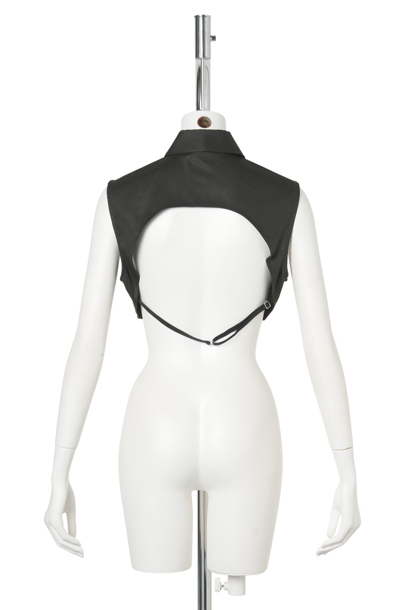 STIFF INNER COLLAR / CHARCOAL GRAY