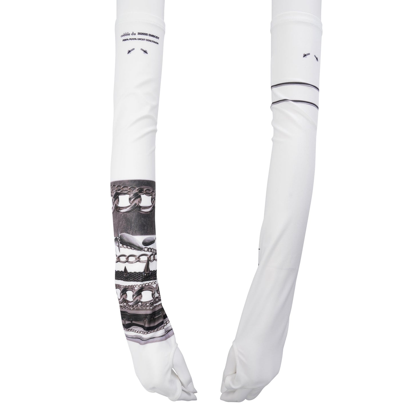 *UCK UV GLOVE / WHITE A (重ね付け)