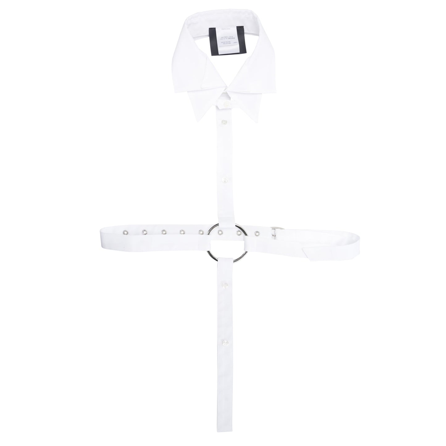 TRIPLE COLLAR HARNESS / WHITE