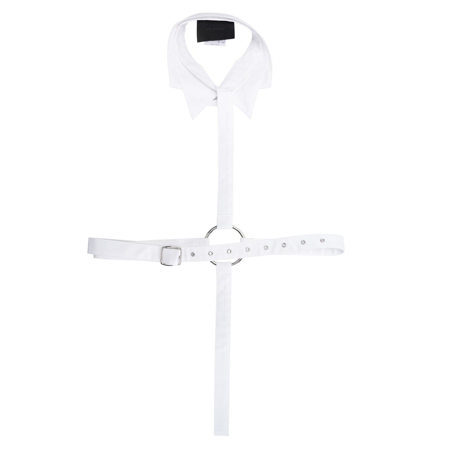 TRIPLE COLLAR HARNESS / WHITE