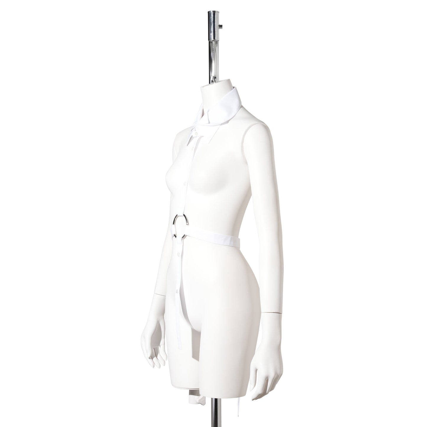TRIPLE COLLAR HARNESS / WHITE
