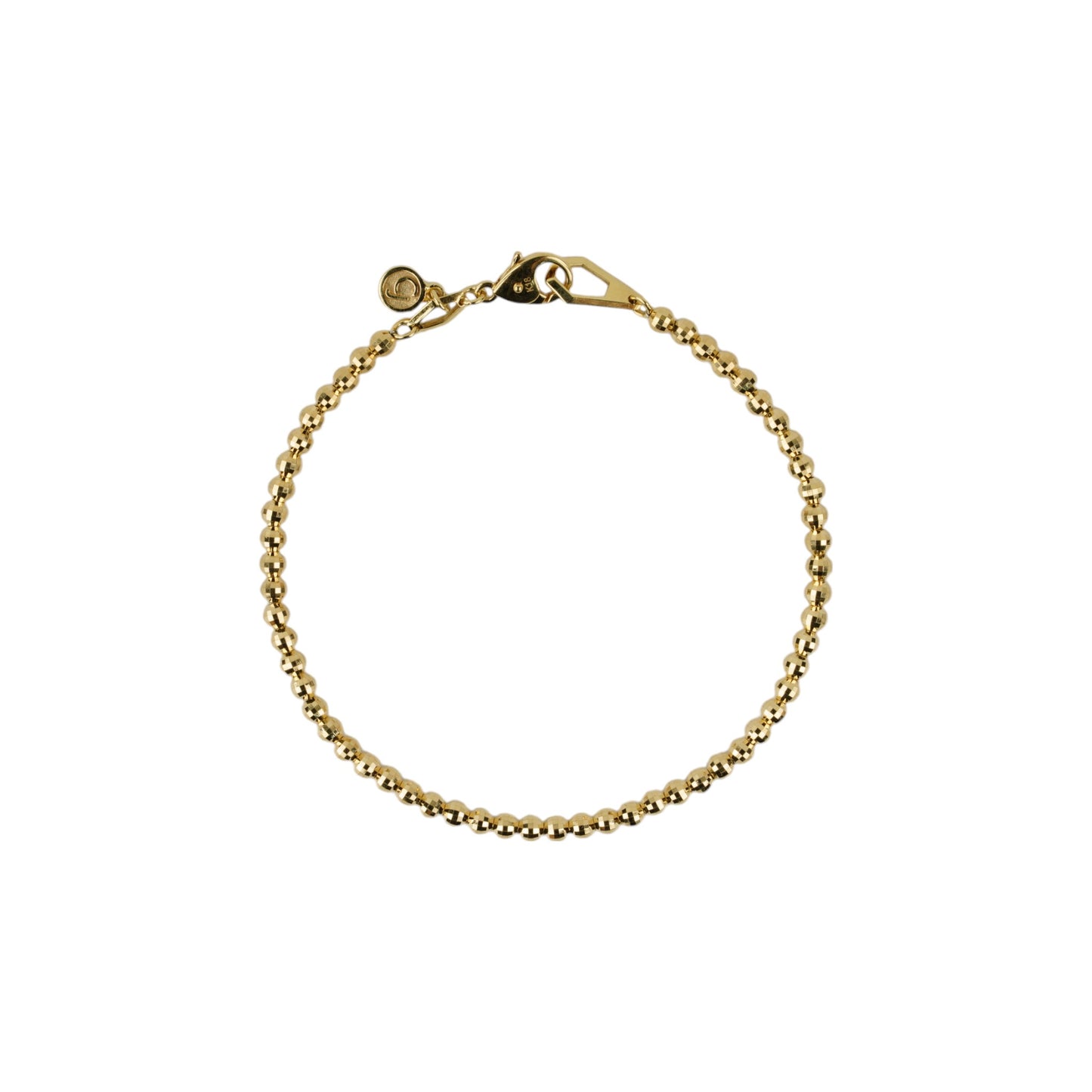 BRACELET ALECT / K18YG GOLD/MIRROR CUT