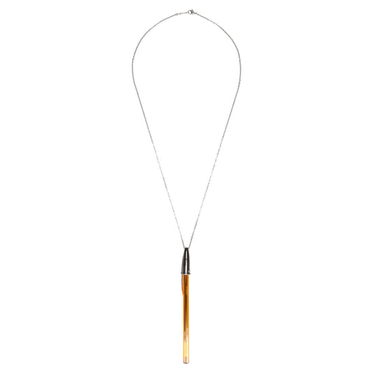 MAGIC STICK x CORE JEWELS PEN CAP NECKLACE by CORE JEWELS / WHITE DIAMOND