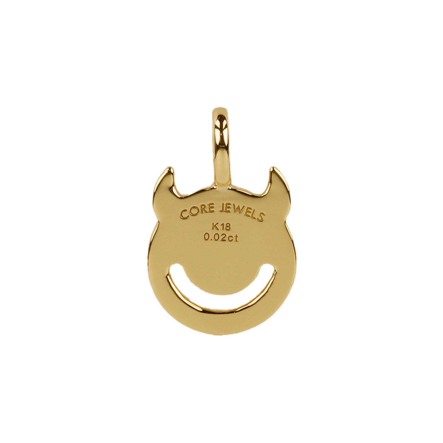 PENDANT SMILE / K18G/DIAMOND