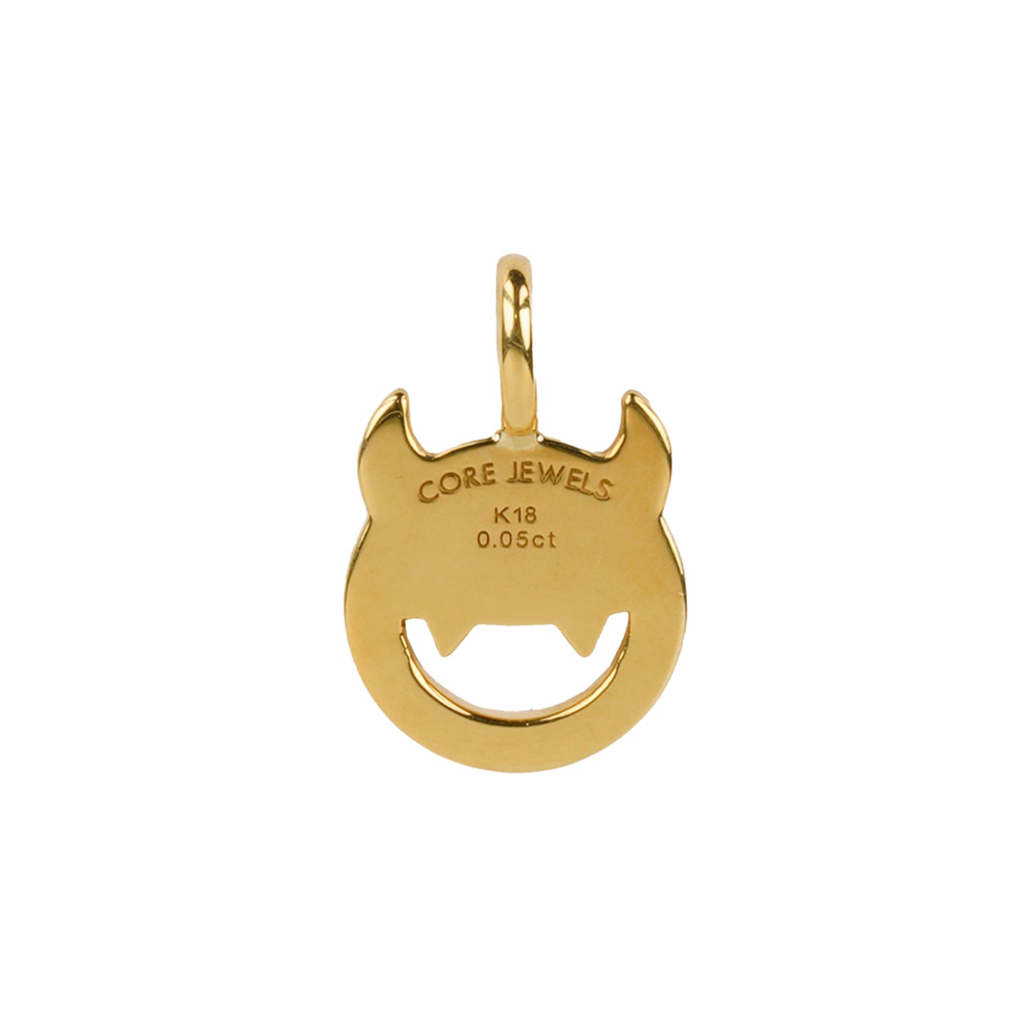 PENDANT SMILE / K18G/DIAMOND