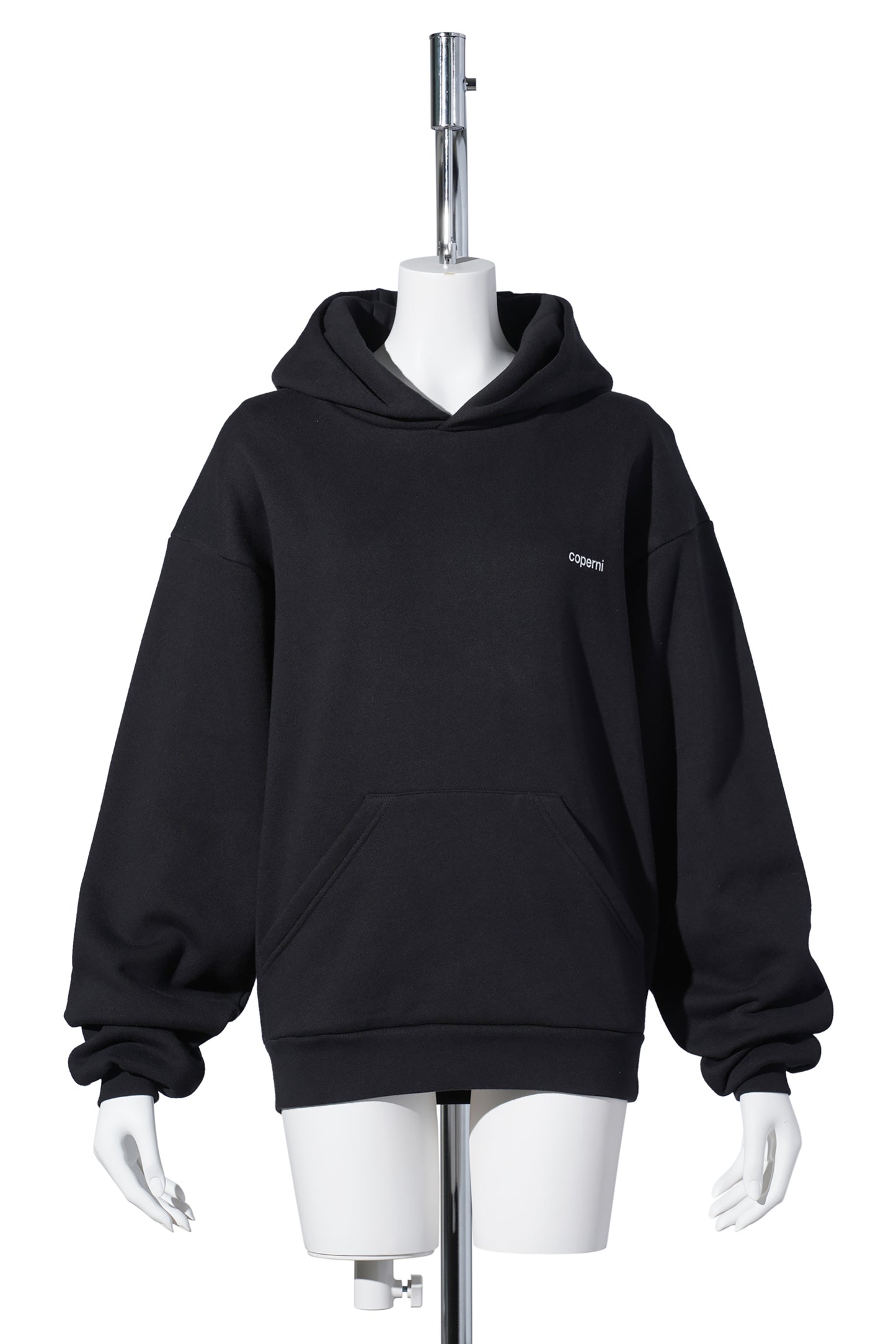 HORN HOODIE / BLACK AND WHITE